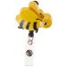 Prestige Medical S14-bee Retractable Badge Holder with Bulldog Clip, Bee, 1 Count (Pack of 1)