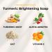 KQLULU 2Pcs Lemon Turmeric Kojic Acid Soap Bar Turmeric Brightening Soap Turmeric Moisturizing Soap Organic Turmeric Soap Bar For Face & Body Smooth Skin Fades Freckles - Buy Online on GoSupps.com
