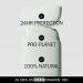 Fussy - Natural Refillable Deodorant - Aluminium Free - 24 Hour Protection - Lime Scent and Mint Green Case - Lime Basil & Mandarin - Vegan & Cruelty Free - 100% Natural & Effective - Buy Online on GoSupps.com