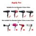 5PCS Black Hair Dryer Nozzle Replacement Set - Salon Blowout Attachments for 4.5cm Diameter - Hairdressing Styling Tool - Buy Online on GoSupps.com