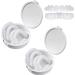 2 pairs cosmetics veneer Temporary denture teeth immediate teeth immediate teeth veneer up and underside smile veneer whitening snap on veneer fake teeth comfort denture
