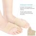Silicone Toe Splint and Bunion Relief Kit for Hallux Valgus Correction and Foot Pain Relief - Buy Online on GoSupps.com