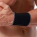 NeoTech Care Wrist Band Support Sleeve - Elastic Breathable Compression Brace for Tennis Gym Tendonitis - Black Size L - Buy Online on GoSupps.com