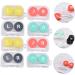 Buy Solustre 24 STK Contact Lens Container & Solution - Ideal Travel Case for Safe Lens Storage - International Shipping Available - Buy Online on GoSupps.com