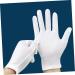 FOYTOKI 12 Pairs Moisturizing Gloves Work Gloves White Cotton Gloves for Dry Hands White Gloves White Cotton Gloves for Adult Work Cotton Gloves White Cotton Gloves for Men Working Gloves - Buy Online on GoSupps.com