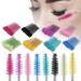 Disposable Eyelash Brushes Multicolor Mascara Wands Eyebrow Spoolie Applicator with Crystal Handle Eyeshadow Brow Separator Bristle Tool for Makeup Supplies Eye Lash Extensions Kits(Green) - Buy Online on GoSupps.com