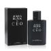 Aqua Black Ceo Eau De Toilette Spray Perfume Fragrance For Men- Daywear Casual Daily Cologne Set With Deluxe Suede Pouch- 3.4 Oz Bottle- Ideal EDT Beauty Gift For Birthday Anniversary Aqua Black Ceo 3.4 Fl Oz (Pack of 1)