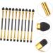MUSISALY 20pcs Double Ended Eyeshadow Brush Beauty Supply Dual Sided Eyeshadow Makeup Tool Eyeshadow Applicator Eye Shadow Brush for Makeup Double-headed Eyeshadow Brush Cosmetics Kit - Buy Online on GoSupps.com