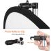 Photo Light Reflector 24x36 Inches 5-in-1 Diffuser Kit with Holder Clips - Translucent, Silver, Gold, White, Black - for Studio & Outdoor Photography - Buy Online on GoSupps.com