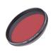 FocusFoto FOTGA 72mm All-in-One Adjustable Infrared IR Pass X-Ray Lens IR Filter, Variable from 530nm to 650nm 680nm 720nm 750nm Optical Glass