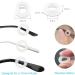 25 Pairs of Soft Self-Adhesive Non-Slip Silicone Glasses Pads - Ideal for Sunglasses & Presbyopic Glasses - Buy Online on GoSupps.com