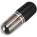 Retractable Makeup Brushes Portable Loose Powder Small Compact Dense Bristle Brush with Travel Cover (Black) - Buy Online on GoSupps.com