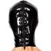 Red Latex Hood with Zipper - Eye Nose & Mouth Holes - 0.6mm Rubber | International Shipping - Buy Online on GoSupps.com