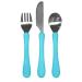 Green Sprouts Learning Cutlery Set 12+ Months Aqua 1 Set