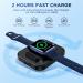 Bifrost Portable Watch Charger Stand - Wireless Magnetic Charging Station with Charging Cable Compatible with iWatch Series SE 8 7 6 5 4 3 2(38/40/42/44mm)-Black - Buy Online on GoSupps.com