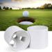 Golf Hole Putting Cup for Practice Putting Green | Set of 2 Golf Cups - Conform to USGA Regulations, ABS Ivory White, Dimension 4" Depth, Diameter 4 1/4 inches, 1" Center Hole & 0.12" Thickness