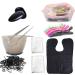 Hair dyel hair hair faerben set asudaro hair coloring kit coloring bowl brush hair color dye colored bowl hairpise hairpise coloring kamm hairdresser tool diy beauty salon tool 8 part/set