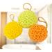 9 Pcs Shower Ball & Bath Sponge Set - Soft & Durable Bath Accessories for Spa Relaxation - Buy Online on GoSupps.com