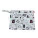 Damero Reusable Wet Bag Diaper Bag | Eco-Friendly Storage for Baby Diapers Dirty Clothes & Accessories | Perfect for On-the-Go (Small Cat Design) - Buy Online on GoSupps.com