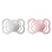 BIBS Supreme Baby Pacifier 2-Pack | Made in Denmark | BPA Free | Natural Rubber Latex | Size 1 (0-6 Months) | Haze / Blossom - Buy Online on GoSupps.com