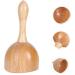 3 Sets Wooden Massage Tools - Facial Roller & Acupunctive Scraping Board for Skin Care - Hand & Foot Massage 17.5x9cm - Buy Online on GoSupps.com