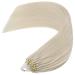 Youngsee Microring Extensions - Real Hair Blond 60cm Micro Ring Loop Extensions - 1g 50g #60A for Ultimate Volume - Buy Online on GoSupps.com