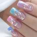 Xptieeck 1 Set French Gradient Nail Art Gradient Multicolor Rhinestone Nails - Buy Online on GoSupps.com