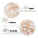 Unicra Wedding Crystal Flower Hair Vine Headpiece - Rose Gold Bridal Headbands for Brides - Buy Online on GoSupps.com