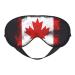 Canadian Flag Eye mask Soft Elastic and Adjustable Nighttime Comfort Sleeping mask Suitable for Both Men and Women
