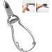 Stainless Steel Barrel Spring Cuticle Nipper Toe Finger Cuticle Clipper Durable Cuticle Trimmer for Manicures Pedicures - Buy Online on GoSupps.com