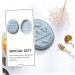 Zerodeko 2pcs Cake Silicone Mold Egg Shaped Mold Tuile Molds Silicone DIY Baking Moulds Easter Bunny Egg Silicone Easter Eggshell Semi Sphere Silicone 3D Silicone Mold Food Silica Gel Fudge 19.9x16.4cm Blue - Buy Online on GoSupps.com