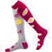 B/H Compression Socks for Men & Women - Perfect for Running Climbing & Balance Bike - Red Gray L - International Shipping Available - Buy Online on GoSupps.com