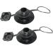 RLECS 2pcs Inflatable Boat Air Valve Replacement Screw for Inflatable Boat Rubber Kayak Tender Raft  Black - Buy Online on GoSupps.com