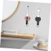 Baluue 4pcs Bathroom Hooks Wall Hanging Hooks Shower Razor Holder for Wall - Buy Online on GoSupps.com