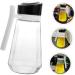 Ciieeo 1pc Oil Can Soy Sauce Bottle Kitchen Storage Bottle Olive Oil Container Large Capacity Oil Pot Olive Oil Decanter Prartical Oil Pot Glass Oil Storage Soy Sauce Vinegar - Buy Online on GoSupps.com