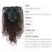 ABH AmazingBeauty Ombre Kinky Curly Clip-In Hair Extensions for Black Women â€“ 3C 4A Remy Human Hair, Chocolate Brown T4, 14 Inch, 115g - Buy Online on GoSupps.com