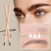 Pousbo 2023 Waterproof Wooden Eyebrow Pencil - 2PCS Dark Brown - Buy Online on GoSupps.com