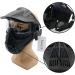 Full Face Tactical Mask for Paintball, Airsoft & Outdoor Activities - Impact Resistant with Goggles - Black Clear Lens - Buy Online on GoSupps.com