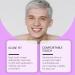 Bandes blanchissantes pour les dents Teeth whitening strips Bande blanchiment dentaire violet Bandes de blanchiment professionnel des dents pour blanchiment des dents limination des taches (1PACK) - Buy Online on GoSupps.com