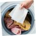 Alipis 360 Pcs Anti-Cross-Dyeing Absorbing Film Dye Trapping Paper Laundry Anti Dyed Cloth Washer Machine Cleaner Grabber Color Savers Anti-Dyed Cloth White Simple Absorbent Paper Whitex5pcs 28X11CMx5pcs - Buy Online on GoSupps.com