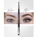 Eyebrow & Eyeliner Double-Ended Brush | EigshowBeauty D104 - Buy Online on GoSupps.com