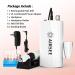 30000 RPM Rechargeable Nail Drill Machine Set - Wireless Electric File for Manicure Pedicure - Includes 6 Bits and Sanding Bands - White - Buy Online on GoSupps.com
