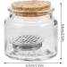 FOMIYES Nail Art Dappen Dish with Wooden Lid Acrylic Liquid Powder Dappen Monomer Dish Glass Crystal Cup Acrylic Powder Holder Acrylic Glass Jar for Nail Manicure Care Tools - Buy Online on GoSupps.com