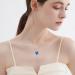 LONAGO Stethoscope Pendant Necklace - 925 Sterling Silver Heart Crystal Jewelry for Nurses & Doctors | Perfect Birthday & Graduation Gifts - Buy Online on GoSupps.com