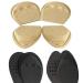 4 Pairs Forefoot Half Size Pad Insoles for Plantar Foot Cushions High Heel Cushion Inserts Womens Pumps Heel Cushion Pads Sole of Foot Women's Orthotics Knitted Fabric