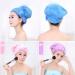 Dianoo 3pcs Cute Ultra Absorbent Dry Hair Cap Set - Bowknot Shower & Spa Caps for Women (Random Colors) - Ideal Hair Drying Solution - Buy Online on GoSupps.com