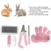 Pyhodi Bunny Cleaning Bath Comb Set Fast Rabbits Grooming Kit Deep Cleansing Massage Interactive for Small Animal - Buy Online on GoSupps.com