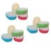 12 x massage sponge shower sponge bath sponge peeling sponge body scrub oval