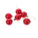 Artibetter Christmas Ball Pendant 36pcs Bright Mirror Ball Blush Decor Bling Decor Prom Decorations Christmas Tree Bauble Holiday Red 4CM