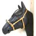 Buy PS Horse French Cavesson Cavecon with D-Rings - Soft Full Brown with Gold Fittings | International Shipping Available - Buy Online on GoSupps.com